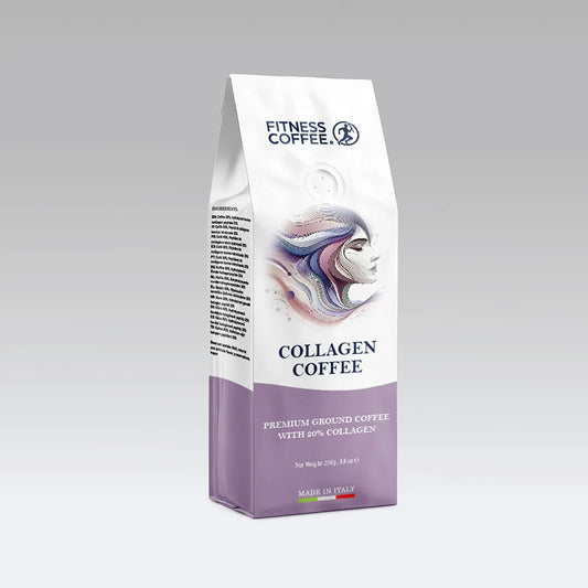 Café au collagène - Sachet de 250g avec café en poudre